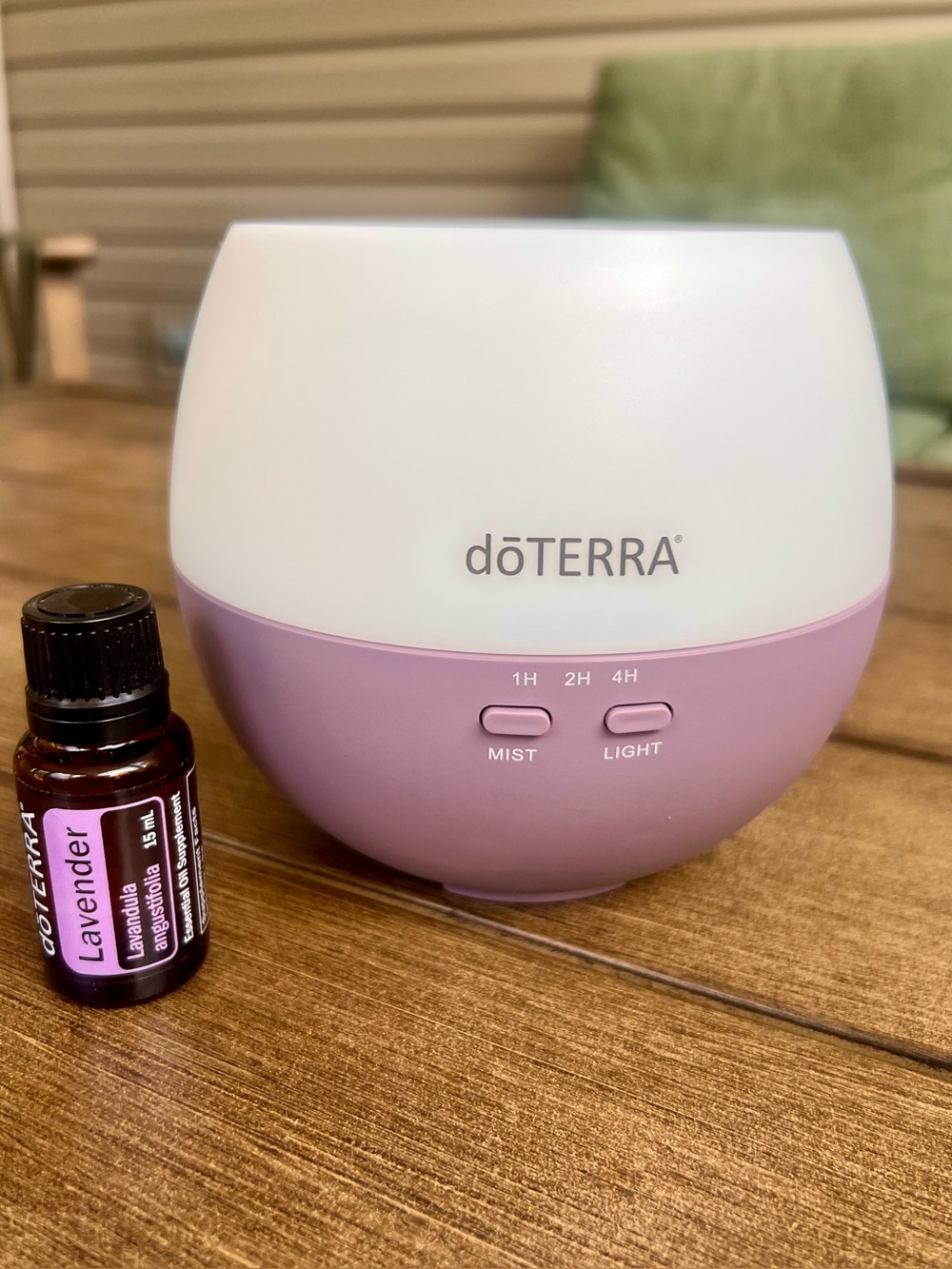 doTERRA Petal Diffuser + Lavender Essential Oil Bundle NEW Sealed Oil